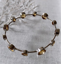 Load image into Gallery viewer, Bangle Studded with Citrine Gems
