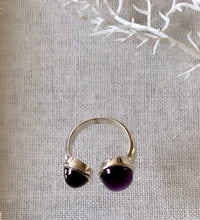 Load image into Gallery viewer, Amethyst &amp; Garnet Ring
