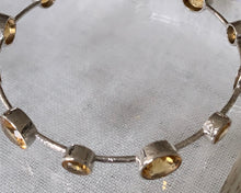 Load image into Gallery viewer, Bangle Studded with Citrine Gems
