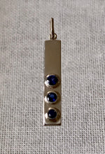 Load image into Gallery viewer, Pendant with Blue Sapphires
