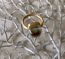 Load image into Gallery viewer, Green Amethyst Ring

