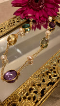 Load image into Gallery viewer, Gems &amp; Pearls Necklace
