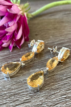 Load image into Gallery viewer, Yellow Citrine Earring Drops
