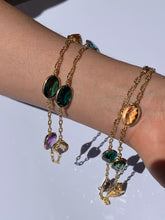 Load image into Gallery viewer, Long Necklace with Gemstones
